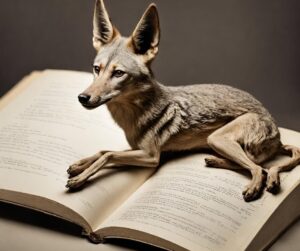 Szakal na książce - jako koncept dziennika szakala